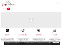 Tablet Screenshot of gispkitchen.com